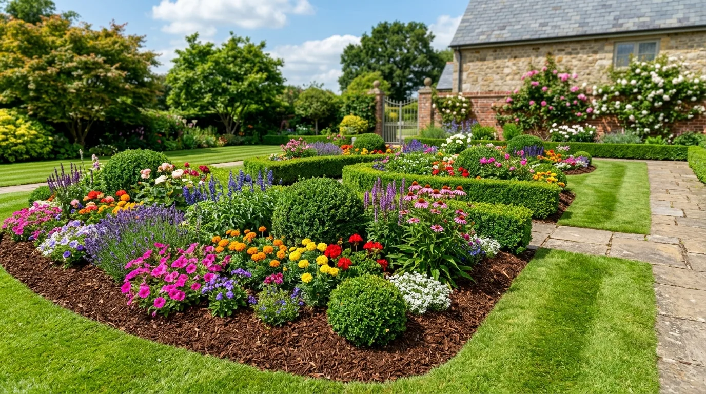 Tree Ring Mulch Design
